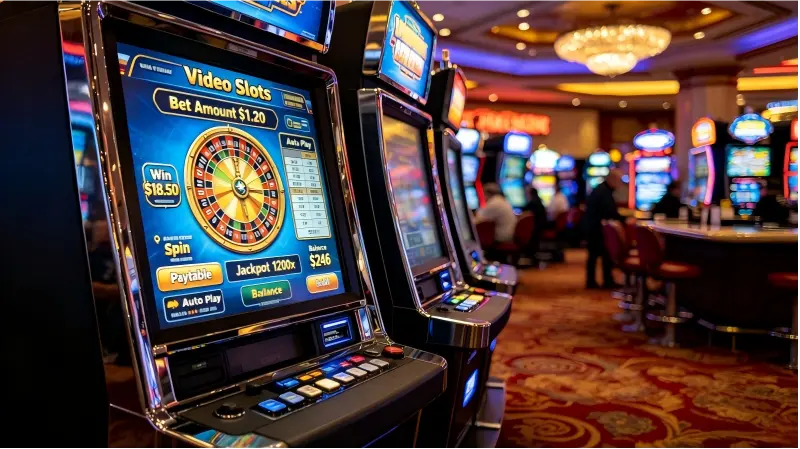 Industrial LCD display for Gaming