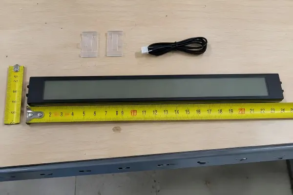 Shelf edge digital signage installation and cable management Shelf edge digital signage cable routing and ventilation behind retail shelves