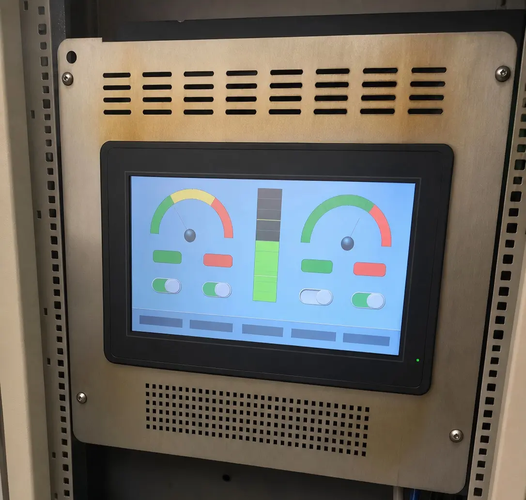 LCD backlight aging in continuous operation Industrial LCD backlight maintenance and thermal management considerations