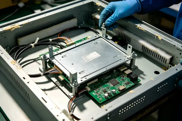 Open Frame Industrial Monitor Integration Open frame vs panel mount vs rack mount open frame monitor inside custom enclosure