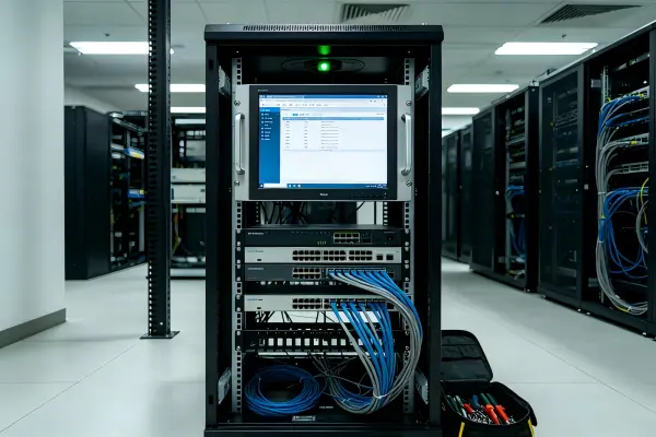 Rack Mount Industrial Display System Open frame vs panel mount vs rack mount rack mounted industrial monitor