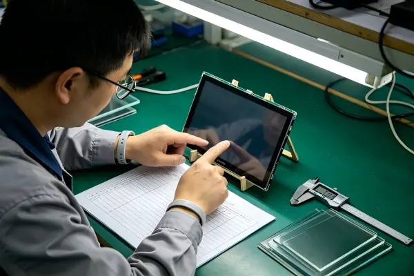 Optical bonding vs air gap selection checklist for industrial touch displays