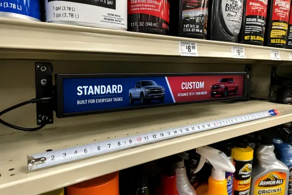 Stretched Bar LCD Display RFQ Checklist Stretched bar LCD display RFQ checklist with mounting and content requirements