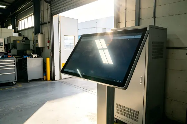 Optical bonding vs air gap industrial display for sunlight readability