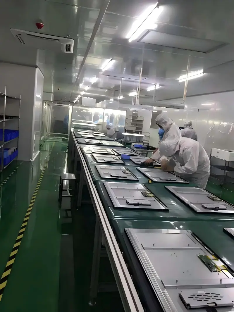 Aplus LCD assembly line