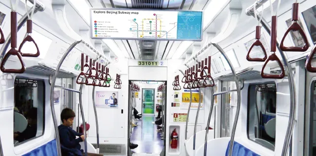 Industrial LCD display for Transportation