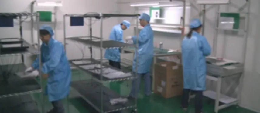Aplus LCD assembly line