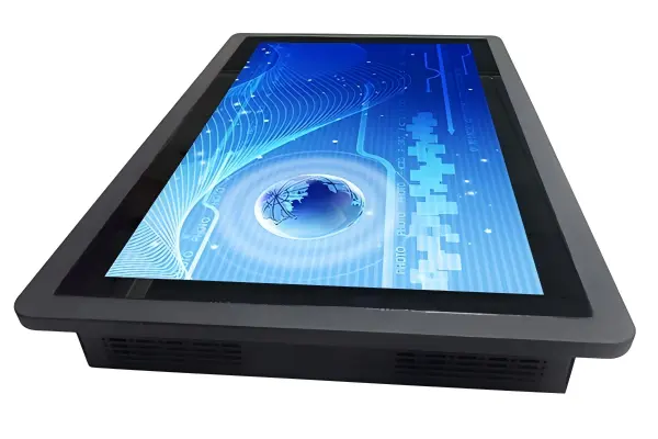PCAP Multi-Touch Monitor — IP65 Aluminum Front Bezel view 2
